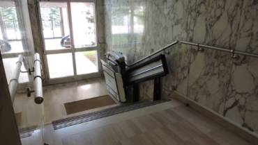 Installazione servoscale realizzata a Gallarate