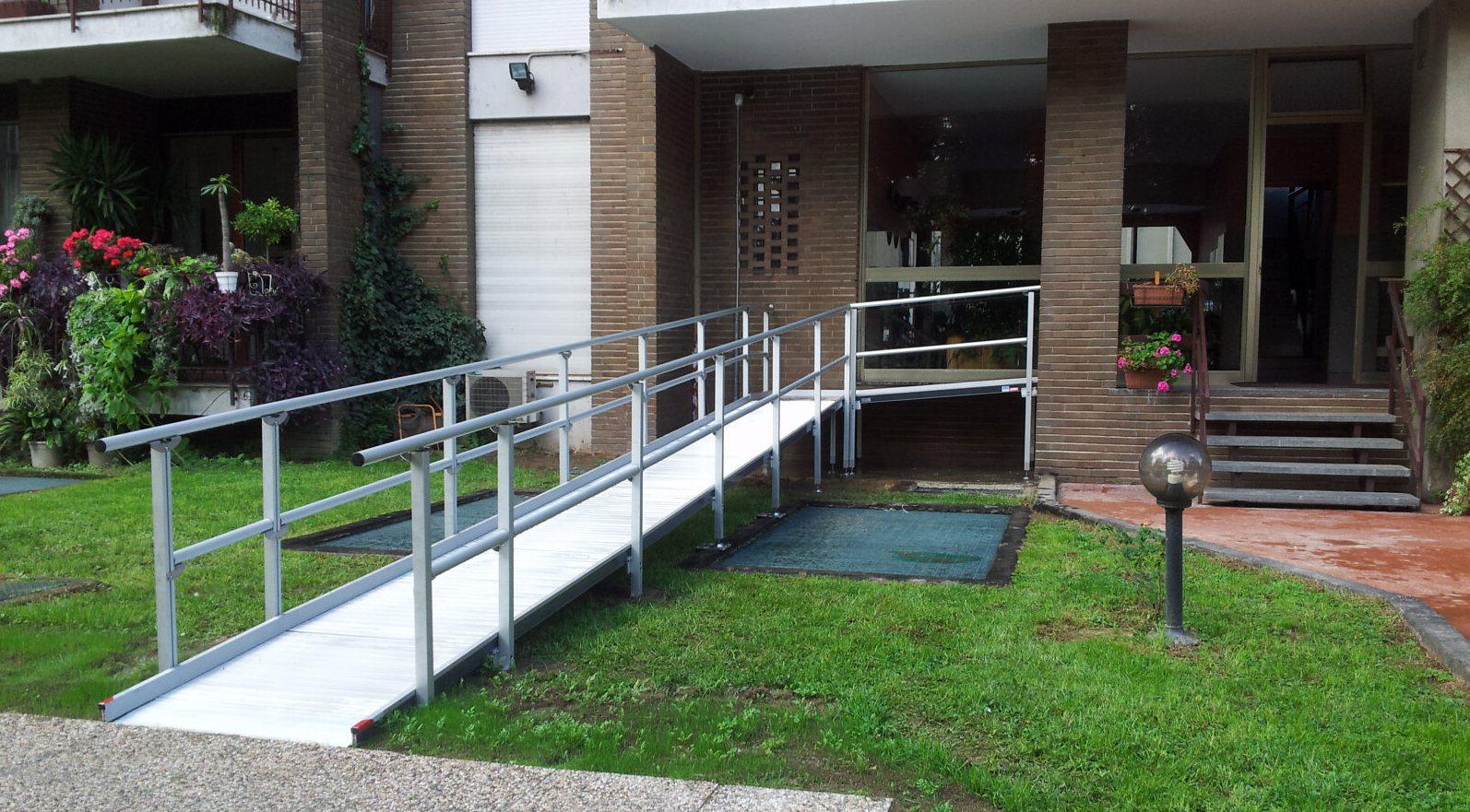 Rampe per abbattimento barriere architettoniche